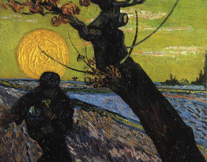 Vincent Van Gogh The Sower oil painting picture